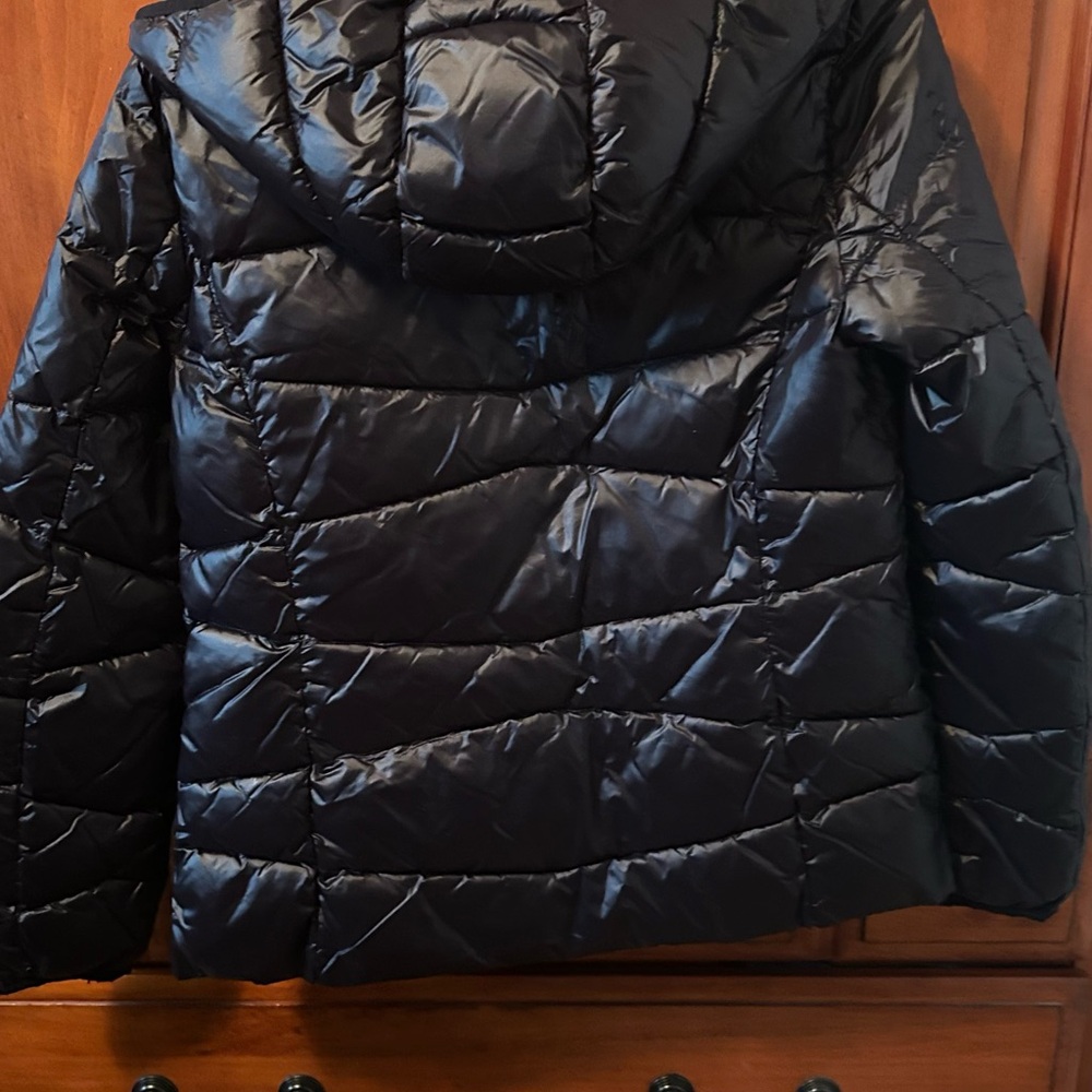 Dkny Women's Packable Puffer Jacket Gray Size Sma… - image 3